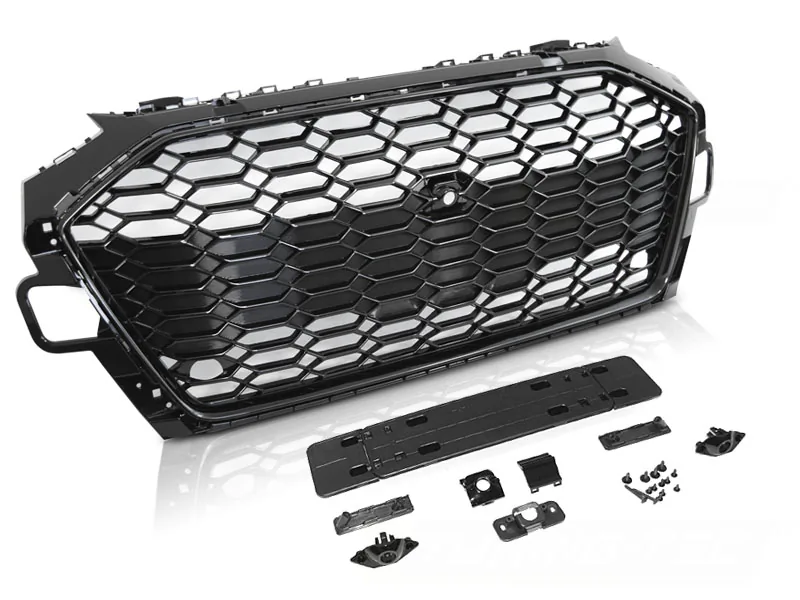 Grill Audi A4 B9 20- Black Sport Style