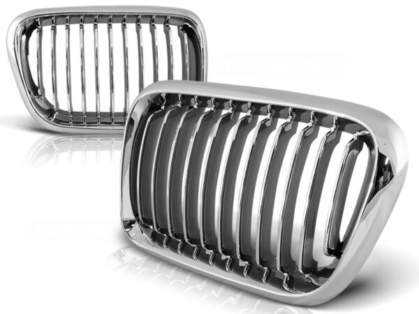 Grill BMW E36 10.96-08.99 Krom