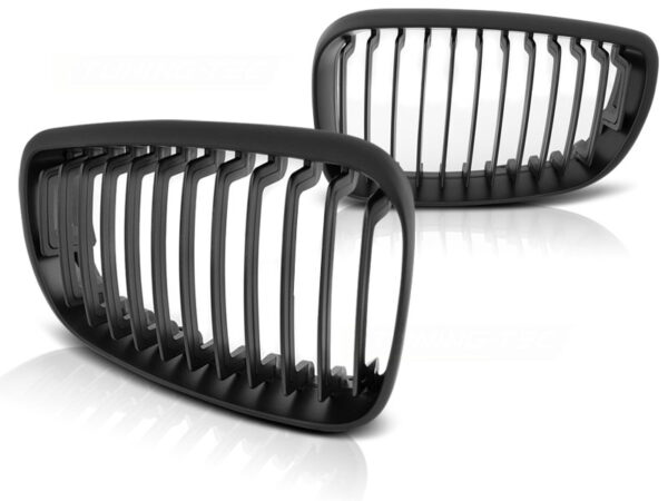 Grill BMW E87/E81/82/88 09.07-13 Matt Svart