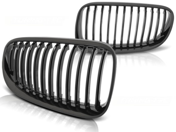 Grill BMW E92 10-07.13 C/C Blank Svart