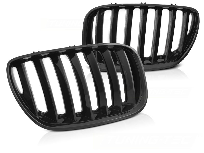 Grill Bmw X5 E53 Lci 04-06 Glossy Black