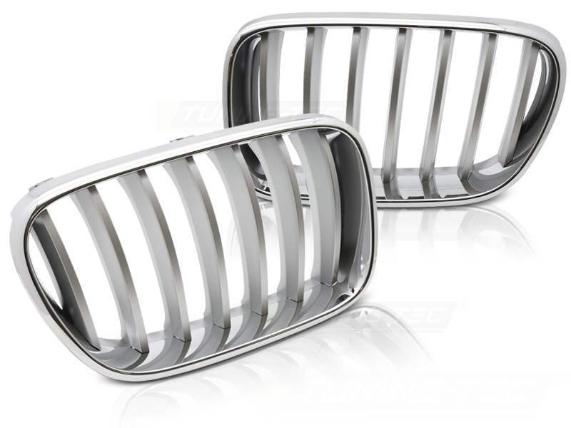 Grill Bmw X3 F25 10-07.14 Titan Chrome
