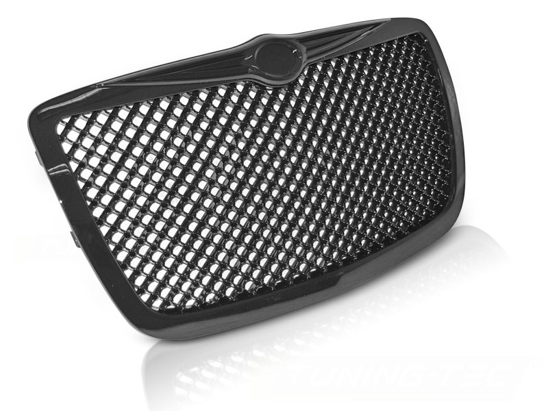 Grill Chrysler 300C 04-11 Bentley Style Blank Black