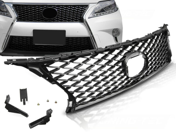 Grill Lexus RX350 12-15 Sport Style Blank Mørkegrå – bilde 1 av 2