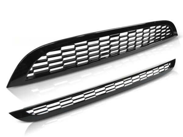 Grill MINI COOPER 01-06 R50/R53 Blank Svart