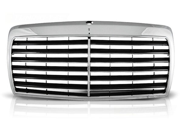 Grill Mercedes W124 E-Class 85-93 Krom