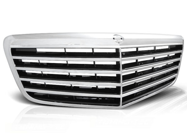 Grill Mercedes W211 E-Class 03.06-09 Krom