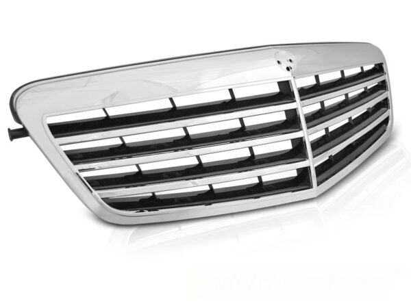 Grill Mercedes W212 09-13 Krom