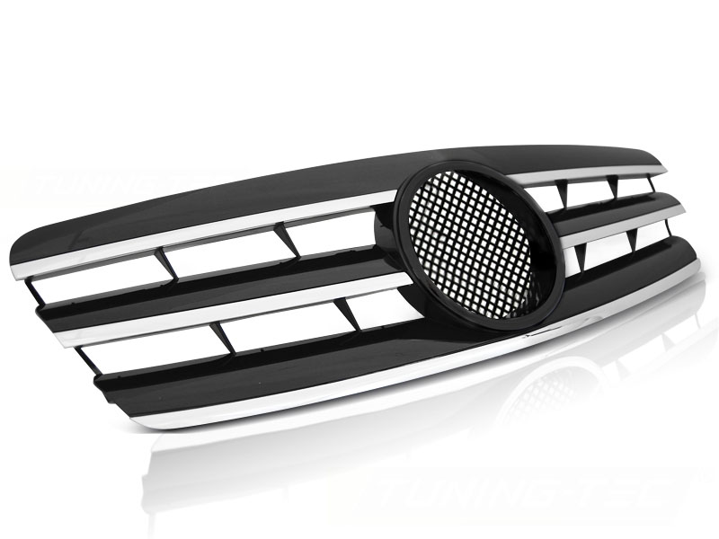 Grill Mercedes W203 00-07 Sport Black Chrome