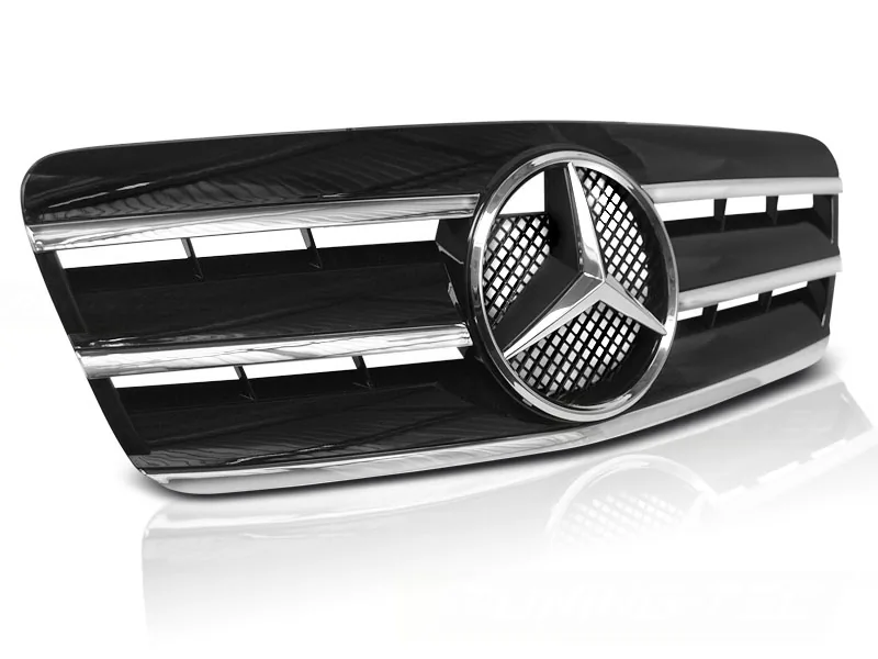 Grill Mercedes CLK W208 96-02 Sport Black Chrome