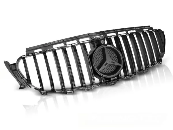 Grill Mercedes W213 16-19 GT-R Look Blank Svart
