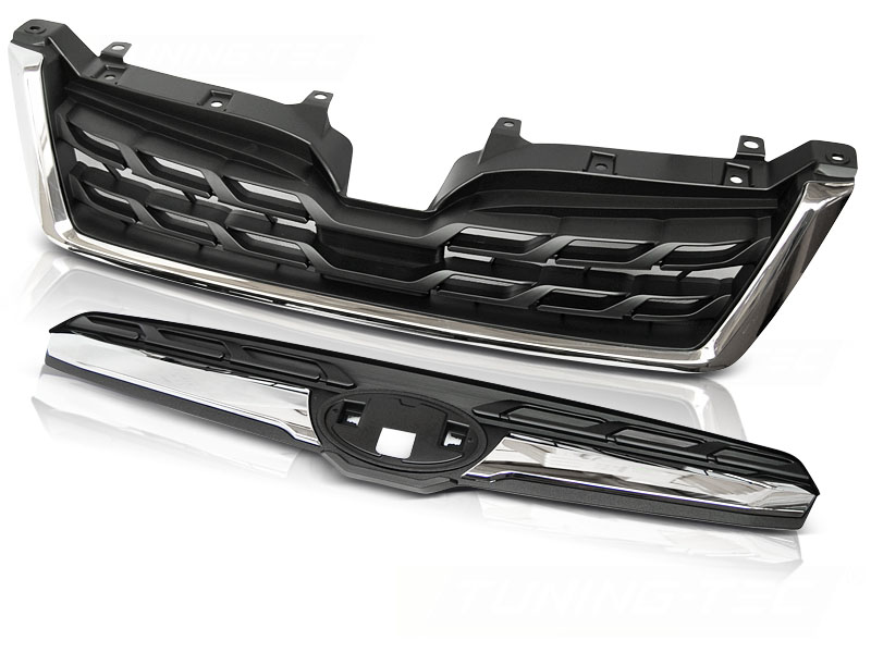 Grill Subaru Forester IV 13-18 Chrome Black Lci Style