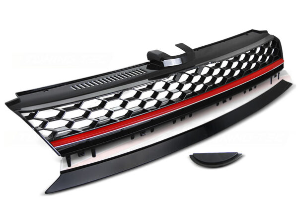 Grill VW Golf 7 13-17 Sport Svart