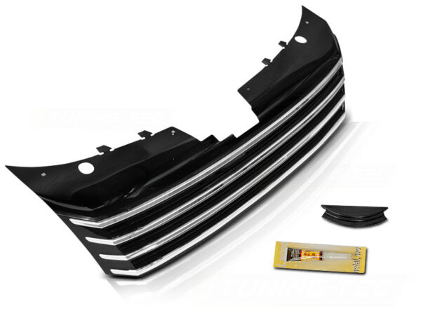 Grill VW Passat B7 10-14 Krom/Svart