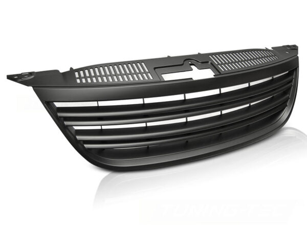Grill VW Tiguan 07-11 Matt Svart