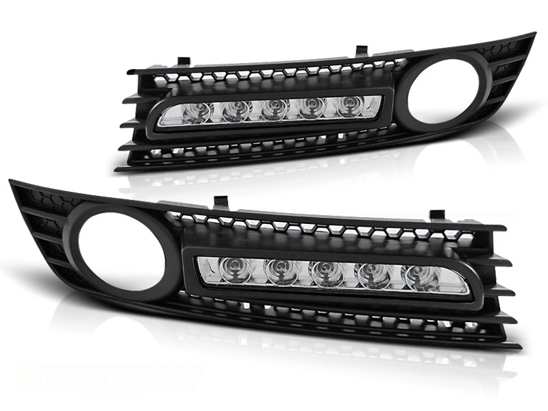 Tåkelys Deksel Audi A4 01-04 Led Drl