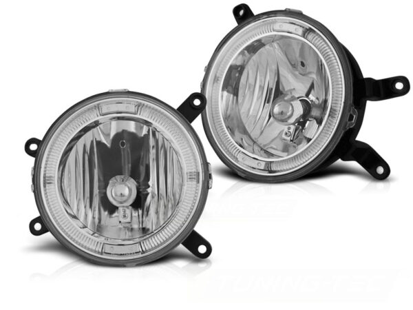 Tåkelys Ford Mustang 04-09 Angel Eyes Chrome – bilde 2 av 2