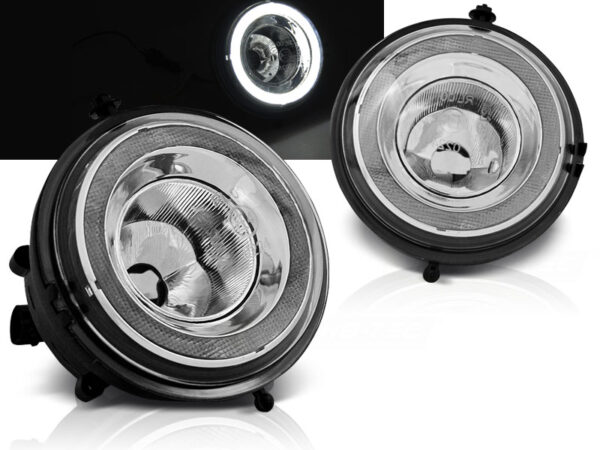 Tåkelys Mini Cooper R55. R56. R57 Angel Eyes Led Drl – bilde 1 av 2