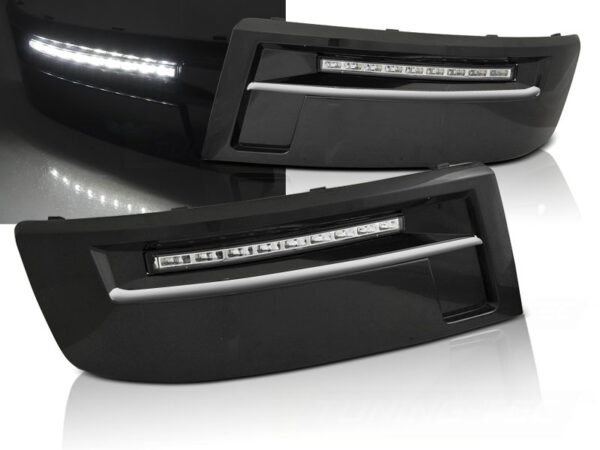 Tåkelys VW T5 10-15 Led Drl Ramme – bilde 1 av 2