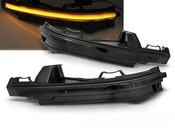 Speil Blinklys Audi Q7 15-18 Smoke Led Seq – bilde 1 av 2