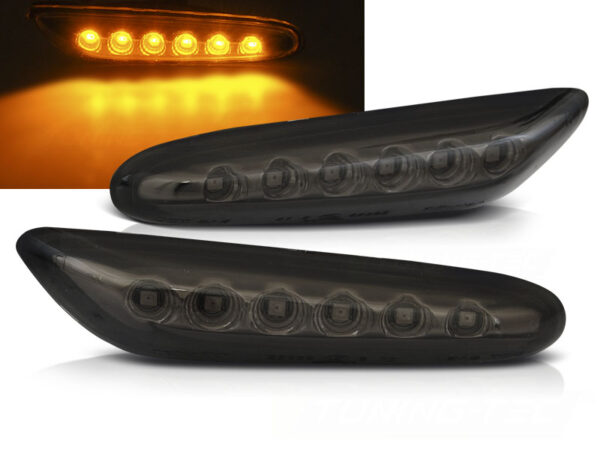 Blinklys Bmw E46 / E60 / E87 / E90 Smoke Led – bilde 1 av 2