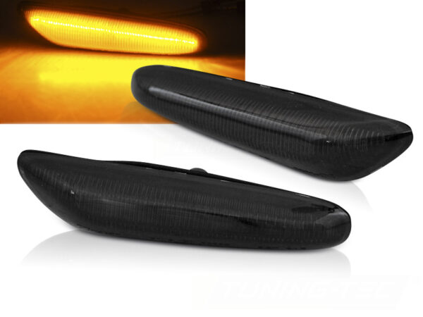 Blinklys Bmw E46 / E60 / E87 / E90 Smoke Led Seq – bilde 1 av 2