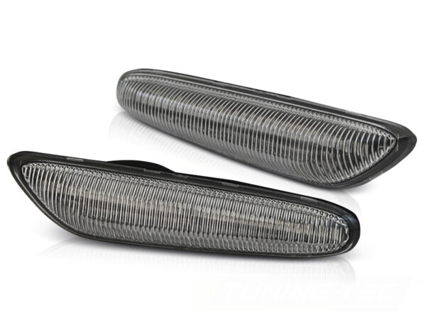 Blinklys Bmw E46 / E60 / E87 / E90 White Led Seq – bilde 2 av 2