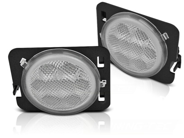 Blinklys Jeep Wrangler JK 07-18 Led Chrome – bilde 2 av 2
