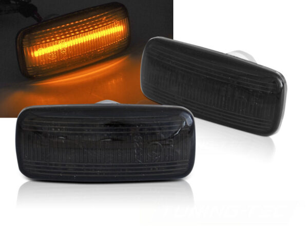 Blinklys Jeep Patriot / Compass / Grand Cherokee Led Seq Smoke – bilde 1 av 2