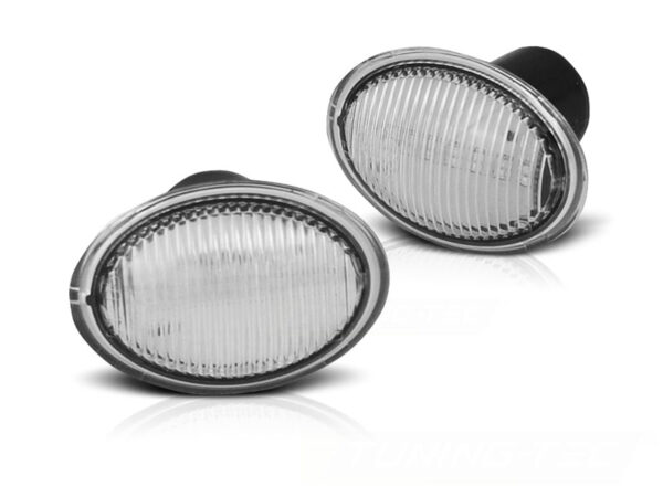 Blinklys Fiat 500 07- / Ford KA 08- / Lancia Ypsilon 04- White Led – bilde 2 av 2