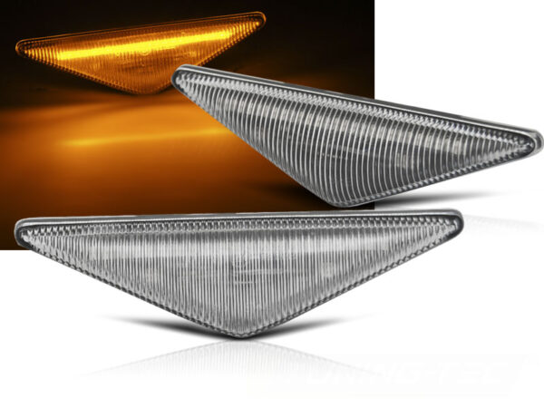 Blinklys Ford Focus Mk1. Mondeo MK3 White Led Seq – bilde 1 av 2