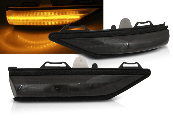 Blinklys Ford Fiesta MK8 17- Seq Led Smoke – bilde 1 av 2