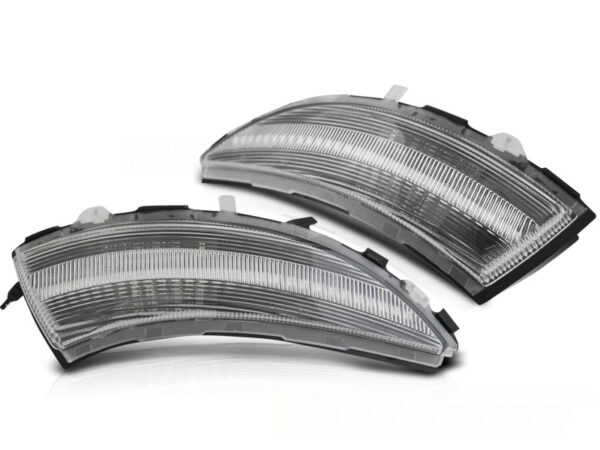 Blinklys I Speilet Renault Clio IV 12-16 White Led Seq – bilde 2 av 2