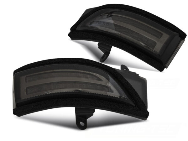 Speil Blinklys Subaru Forester / Impreza / Legacy / Outback Smoke Led Seq – bilde 2 av 2