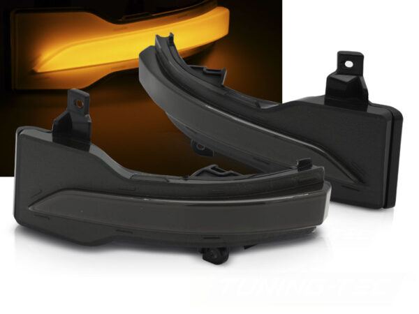 Speil Blinklys Impreza / Forester / Outback / Legacy Smoke Led Seq – bilde 1 av 2