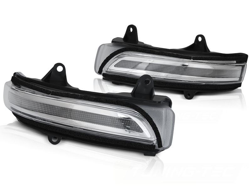 Blinklys I Speilet Toyota LAN Cruiser 150 09- White Led Seq - Bilde 2