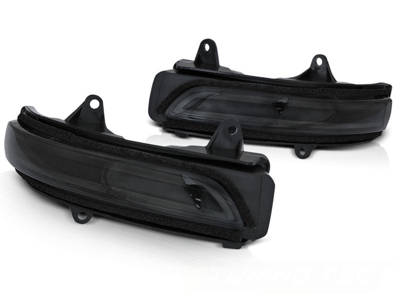 Speil Blinklys Toyota LAN Cruiser 150 09- Smoke Led Seq - Bilde 2