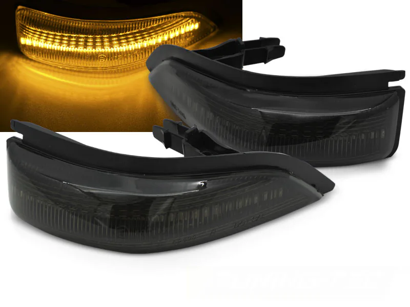 Speil BlinklysToyota Yaris III 11-19 Smoke Led