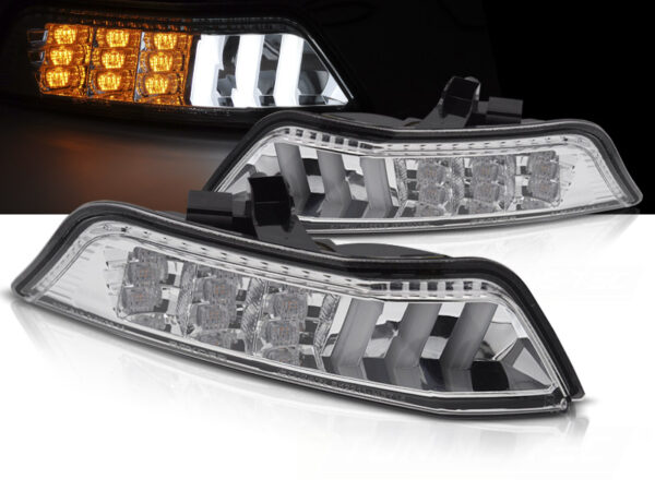 Blinklys Ford Mustang 15-17 Chrome Led Seq – bilde 1 av 2