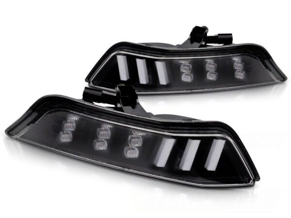Blinklys Ford Mustang 15-17 Black Led Seq – bilde 2 av 2