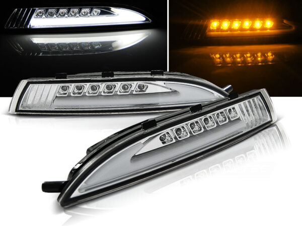 Blinklys VW Scirocco 08-04.14 Chrome Led – bilde 1 av 2