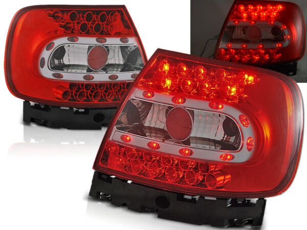 Baklykter Audi A4 B5 11.94-10.00 Sedan LED Rød/Hvit – bilde 1 av 2