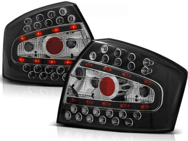 Baklykter Audi A4 8E 10.00-10.04 Sedan LED Svart – bilde 2 av 2