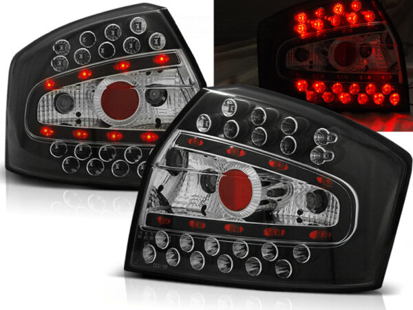 Baklykter Audi A4 8E 10.00-10.04 Sedan LED Svart – bilde 1 av 2