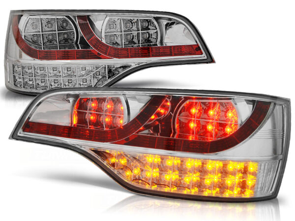 Baklykter Audi Q7 06-09 LED Krom – bilde 2 av 2