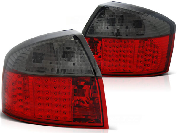 Baklykter Audi A4 10.00-10.04 Sedan LED Rød/Røykfarget – bilde 2 av 2