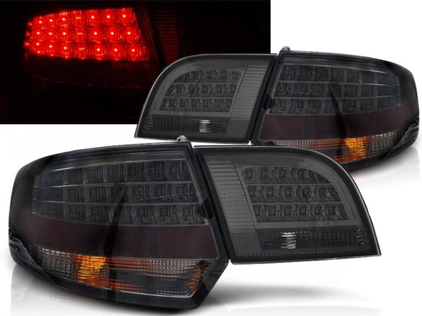 Baklykter Audi A3 8P 04-08 Sportback LED Røykfarget – bilde 1 av 2