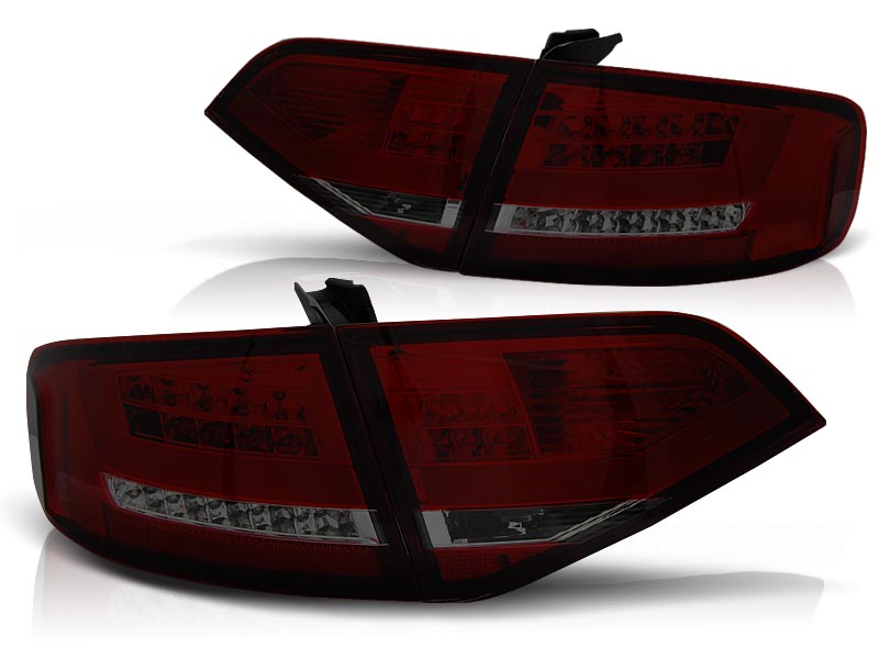 Baklykter Audi A4 B8 08-11 Led Red Smoke - Bilde 2