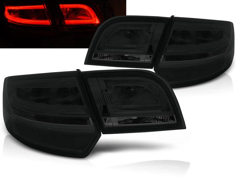 Baklykter Audi A3 8P 04-08 Sportback Led Smoke