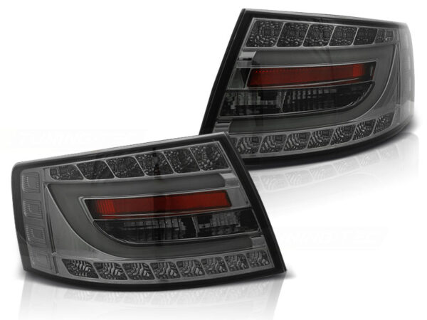 Baklykter Audi A6 C6 Sedan 04-.04-08 6PIN LED Bar Røykfarget – 6-pin – bilde 2 av 2